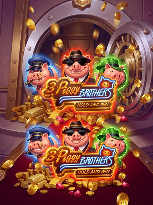 3 Piggy Brothers: Hold and Win