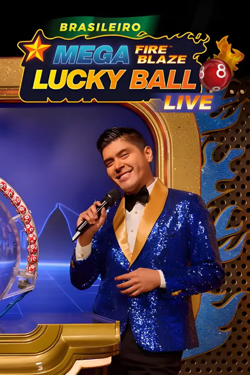 Mega Fire Blaze Lucky Ball Brasileiro