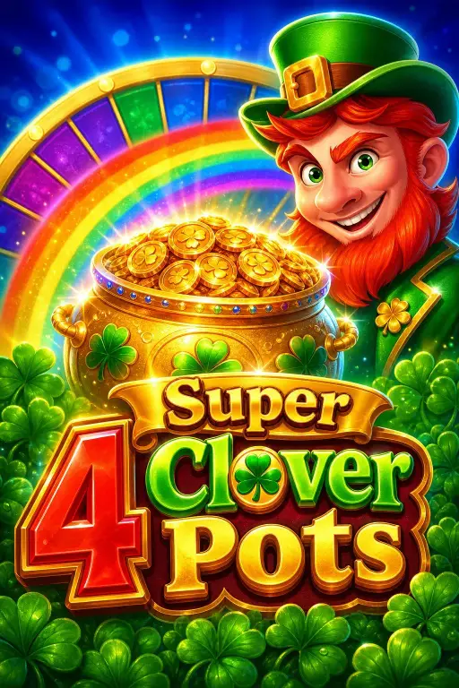 4 Super Clover Pots