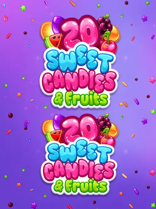 20 Sweet Candies & Fruits