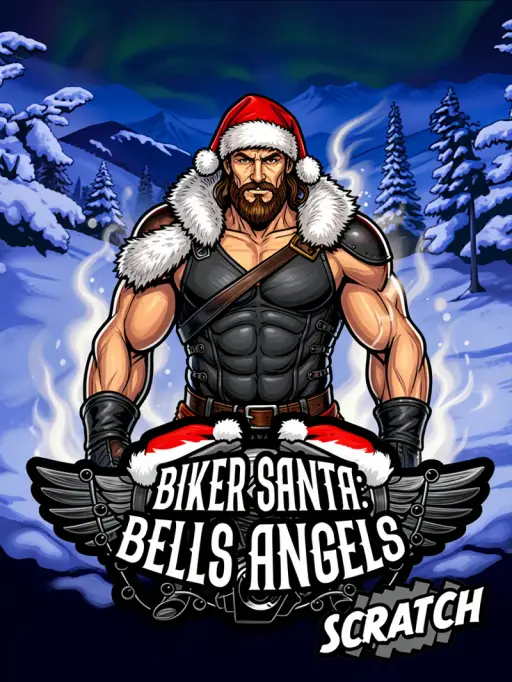 Biker Santa: Bells Angels Scratch