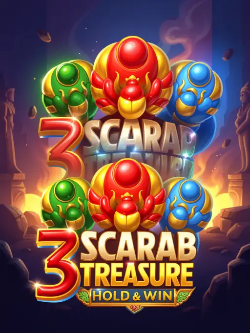 3 Scarab Treasure: Hold&Win